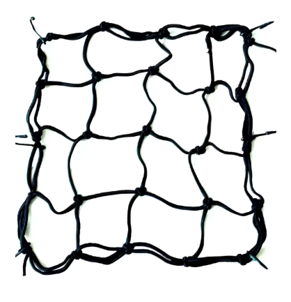 Motosiklet File Bagaj Lastiği Siyah 6 Kancalı Kask Filesi