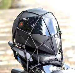 Motosiklet File Bagaj Lastiği Siyah 6 Kancalı Kask Filesi