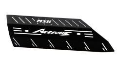 Honda Activa S 2017-2023 Uyumlu Egzoz Koruma Kapağı Siyah