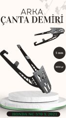 Nc700 Nc750 SXD 2021 - 2024 Çanta Demiri & Nc 750 Uyumlu Egzoz Koruma Sacı Demiri